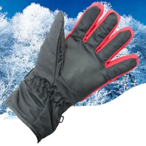 Verdickte Winter-Skihandschuhe für Männer und Frauen, Outdoor-Klettern, Radfahren, kältebeständig, warm, Freizeit, Fahrrad-Reithandschuhe