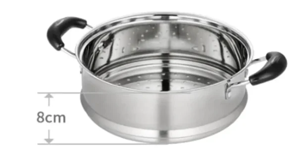 Edelstahl topf Doppelten Boden Suppe Topf Nichtmagnetischen Kochen mehrzweck Kochgeschirr Non stick Pan induktion herd verwendet topf – Bild 12