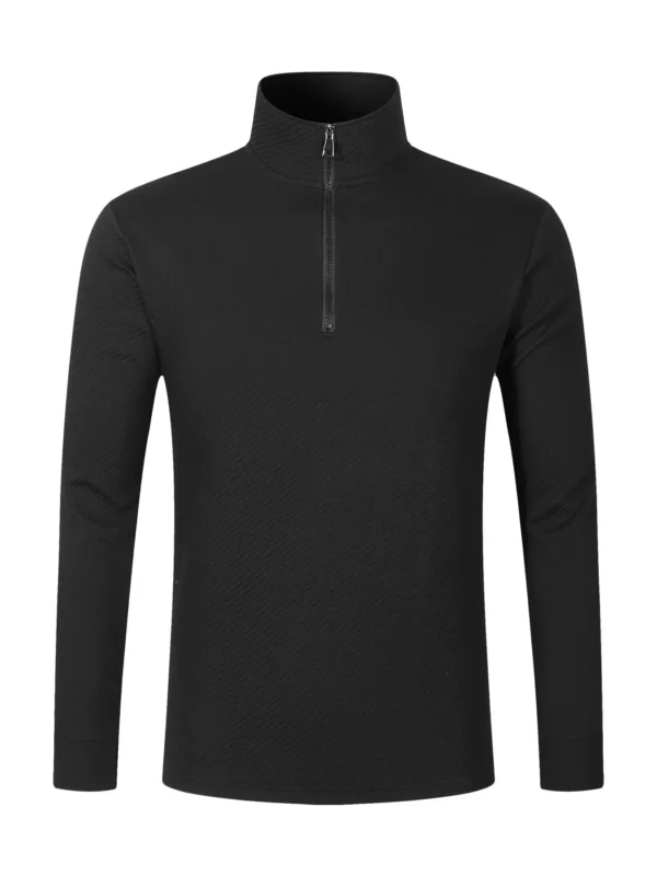 Herbst Heißer Verkauf Der Saison männer Zipper Langarm Polo-Shirt Floral Stickerei Design Reitsport Stil Grenzüberschreitende F