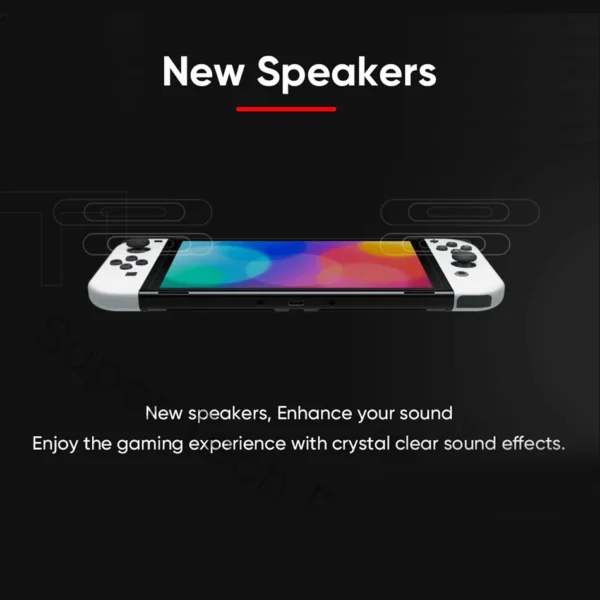 Nintendo Schalter OLED Modell 7 Zoll Bildschirm Joy‑Con Griff Verbesserte Audio Einstellbare Konsole Stabile TV Modus Video Spiel – Bild 6