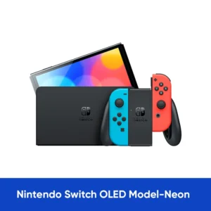 Nintendo Schalter OLED Modell 7 Zoll Bildschirm Joy‑Con Griff Verbesserte Audio Einstellbare Konsole Stabile TV Modus Video Spiel