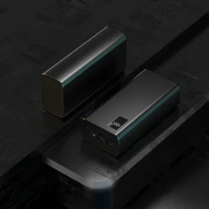 Reise-Powerbank 50000 mAh mit 5 Ausgängen und 2 Eingängen, externer Akku mit hoher Kapazität für iPhone, Samsung Galaxy