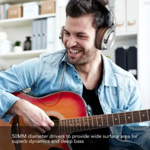 Oneodio Pro 30, professionelle Studio-DJ-Kopfhörer mit Mikrofon, über dem Ohr, kabelgebundene Kopfhörer, HiFi-Monitore, faltbares Gaming-Headset