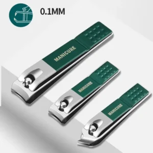 6/9-teiliges Set, professionelles Stück, Nagelpflegeset, Maniküre- und Pediküre-Set aus Edelstahl, Nagelknipser-Set mit Reiseetui