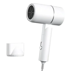 MIni Klappbarer Haartrockner 750 W mit Tragetasche, Heißluft-Anionen-Haarpflege für Zuhause, Reisen, Haartrockner, Schlafsaal, Fön, 220–240 V