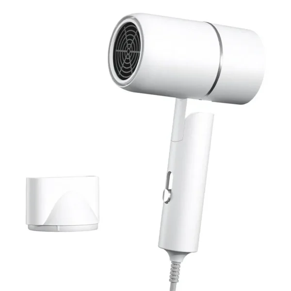 MIni Klappbarer Haartrockner 750 W mit Tragetasche, Heißluft-Anionen-Haarpflege für Zuhause, Reisen, Haartrockner, Schlafsaal, Fön, 220–240 V – Bild 8