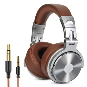 Oneodio Pro 30, professionelle Studio-DJ-Kopfhörer mit Mikrofon, über dem Ohr, kabelgebundene Kopfhörer, HiFi-Monitore, faltbares Gaming-Headset