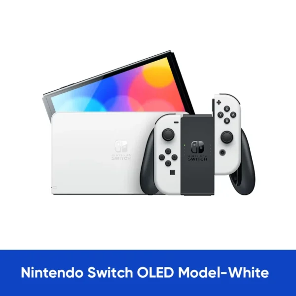 Nintendo Schalter OLED Modell 7 Zoll Bildschirm Joy‑Con Griff Verbesserte Audio Einstellbare Konsole Stabile TV Modus Video Spiel – Bild 2