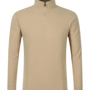 Herbst Heißer Verkauf Der Saison männer Zipper Langarm Polo-Shirt Floral Stickerei Design Reitsport Stil Grenzüberschreitende F