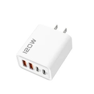 Nur Neueinkäufer 0.19€ Quick Charge 3.0 Fast Charger Muti Total 120W 4 Port USB Type C PD Mobile Phone Wall Adapter for iPhone 16 Samsung S24