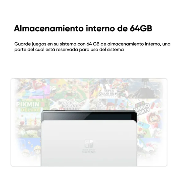 Nintendo Schalter OLED Modell 7 Zoll Bildschirm Joy‑Con Griff Verbesserte Audio Einstellbare Konsole Stabile TV Modus Video Spiel – Bild 7